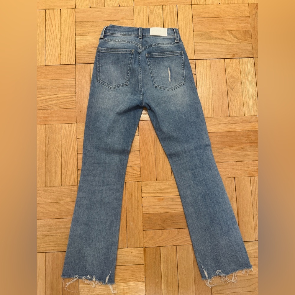 Pistola Lennon High Rise Cropped Boot Jeans in Zika Size 24 - Picture 2 of 7